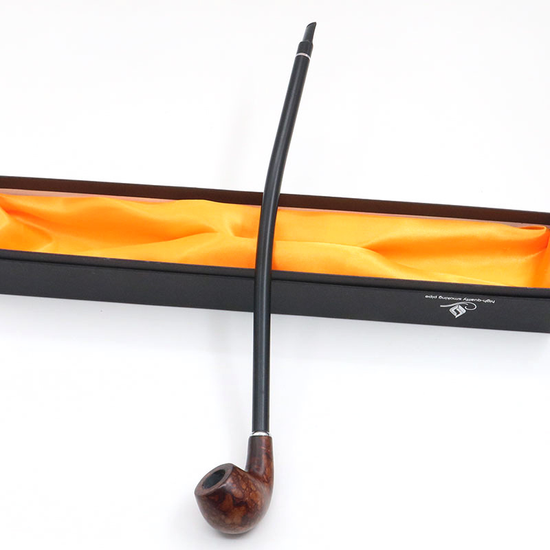 Smoker Box Wood Chip - Portasigarette lungo in legno classico squisito