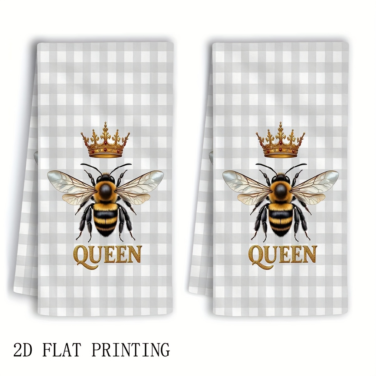 Home Cooking Queen - Set di 2 asciugamani da cucina