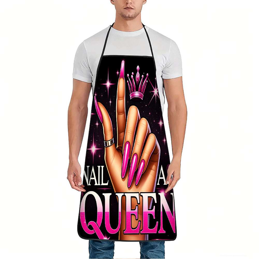 Home Cooking Queen - Grembiule Queen Of The Cakes nero