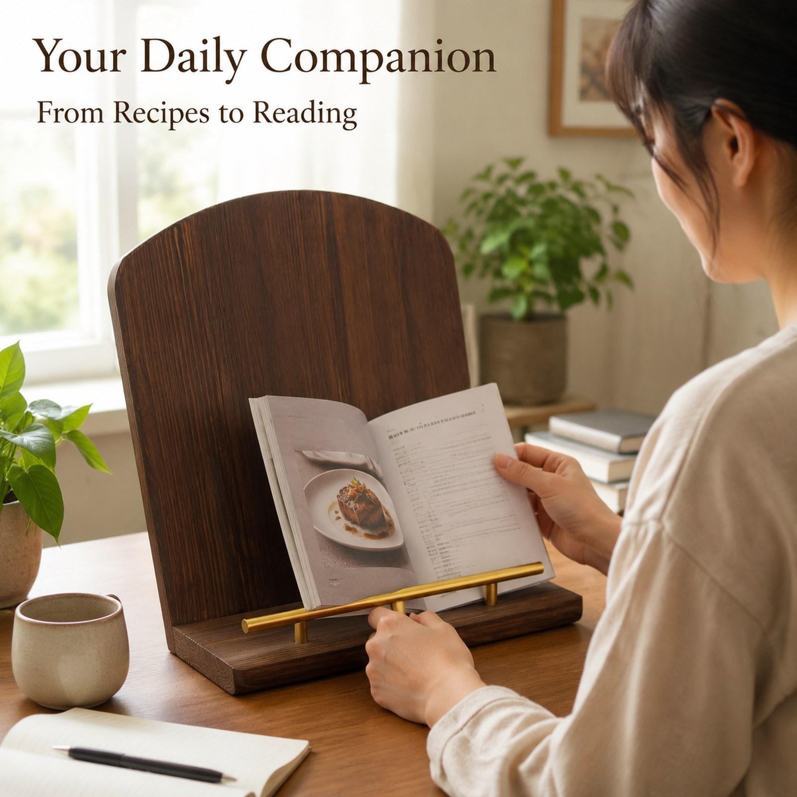 Supporto in Legno per Libri di - Home Cooking Recipe recensione e prezzo