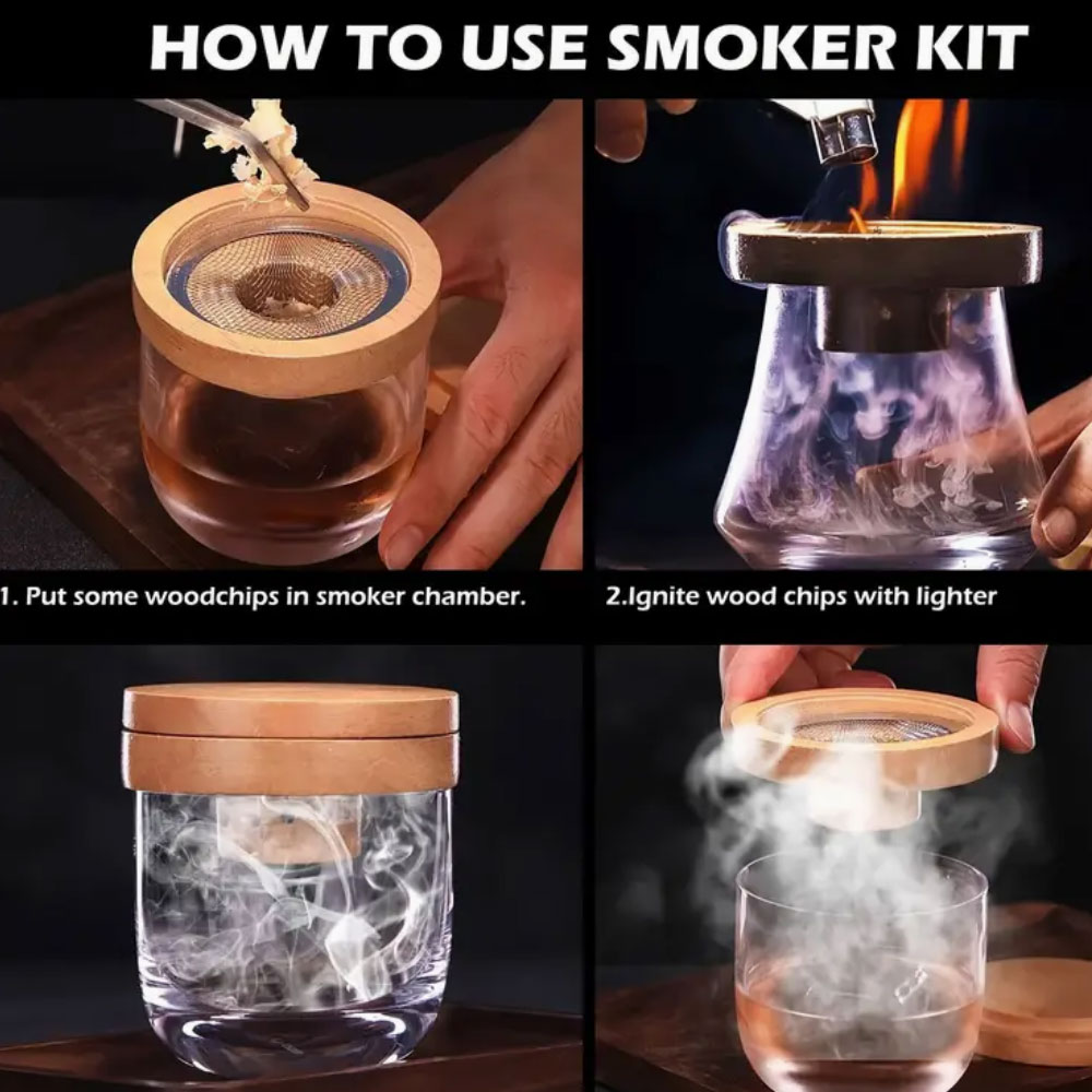 Set per affumicatore da cockta - Smoker Box Wood Chip recensione e prezzo