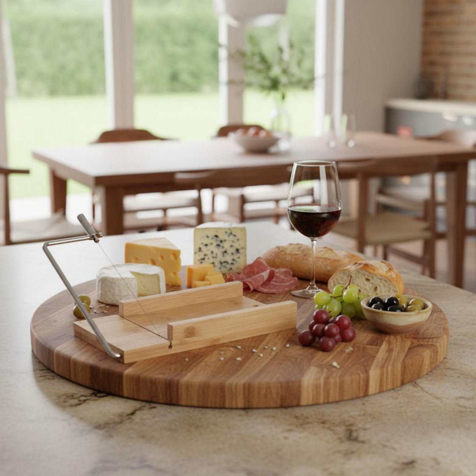 Tagliere per formaggi in bambù - Home Cooking Usa recensione e prezzo
