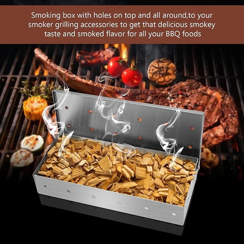 Scatola Affumicatrice in Accia - Smoker Box Wood Chip recensione e prezzo