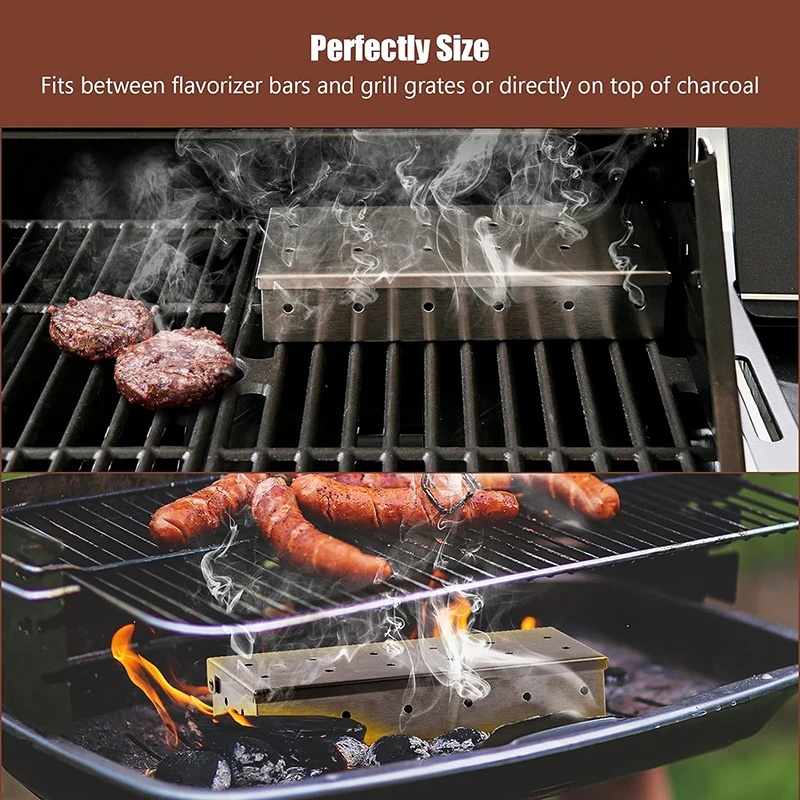 Scatola Affumicatrice in Accia - Smoker Box Wood Chip recensione e prezzo