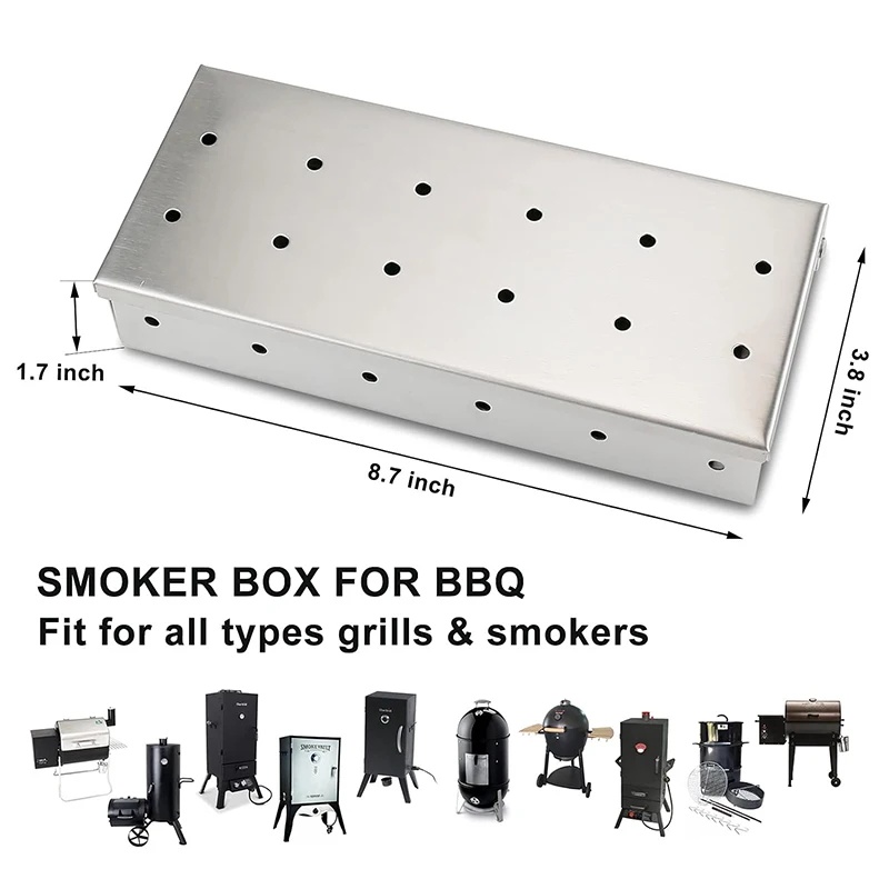 Scatola Affumicatrice in Accia - Smoker Box Wood Chip recensione e prezzo