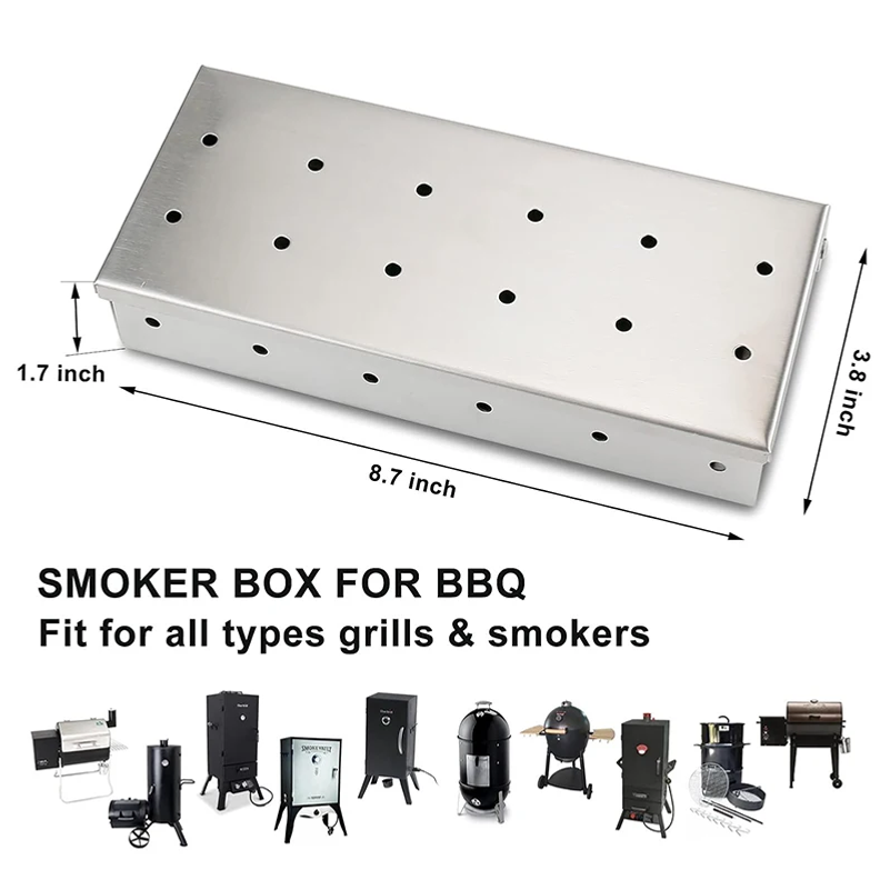 Scatola Affumicatrice in Accia - Smoker Box Wood Chip recensione e prezzo