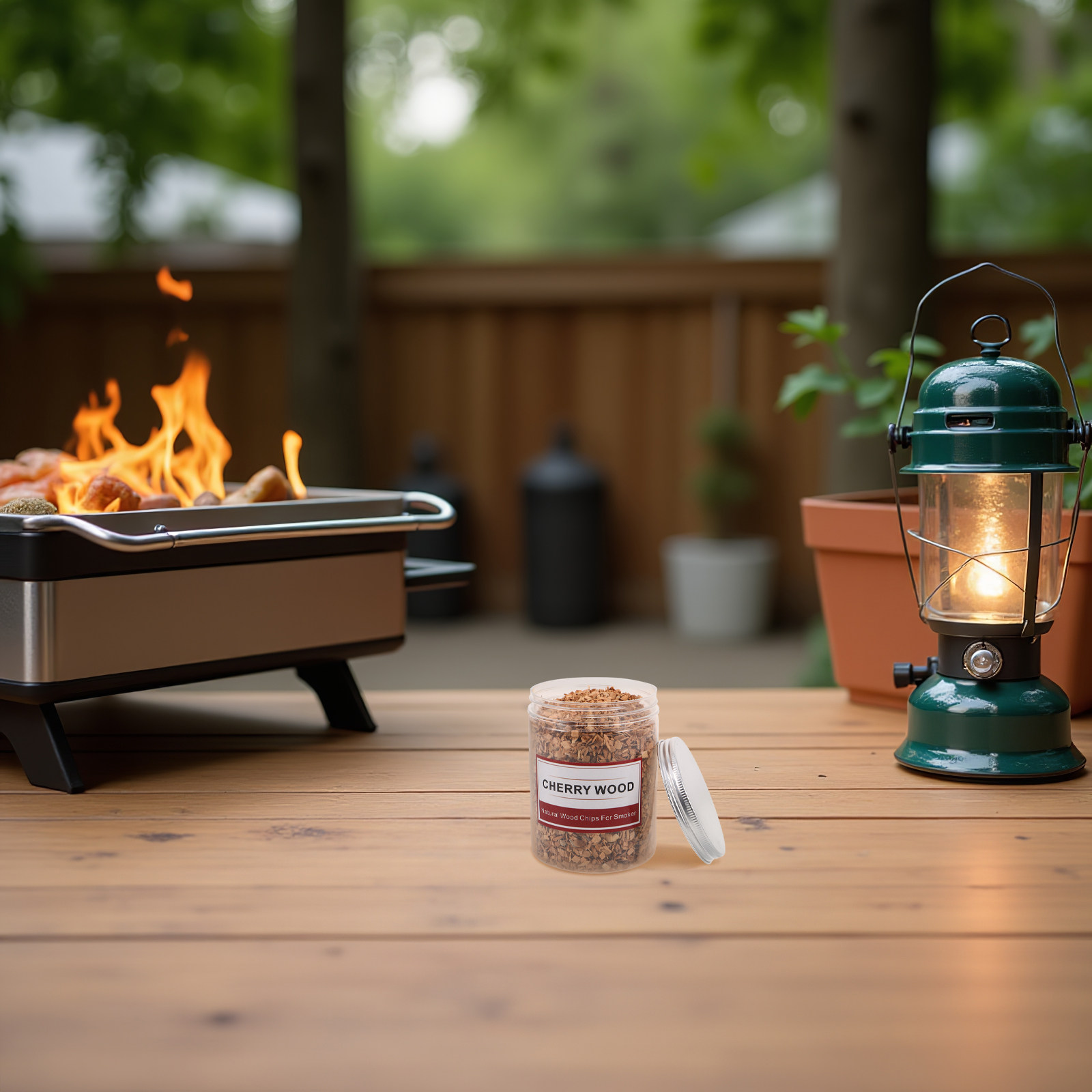 1 Scatola di Chips di Legno di - Smoker Box Wood Chip recensione e prezzo